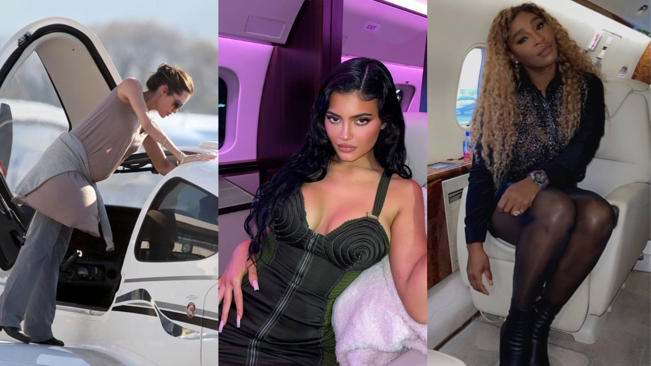 Female Celebrities Private Jets