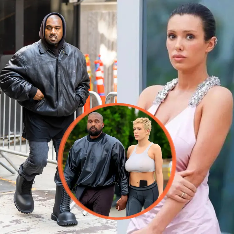 Bianca Censori and Kanye West