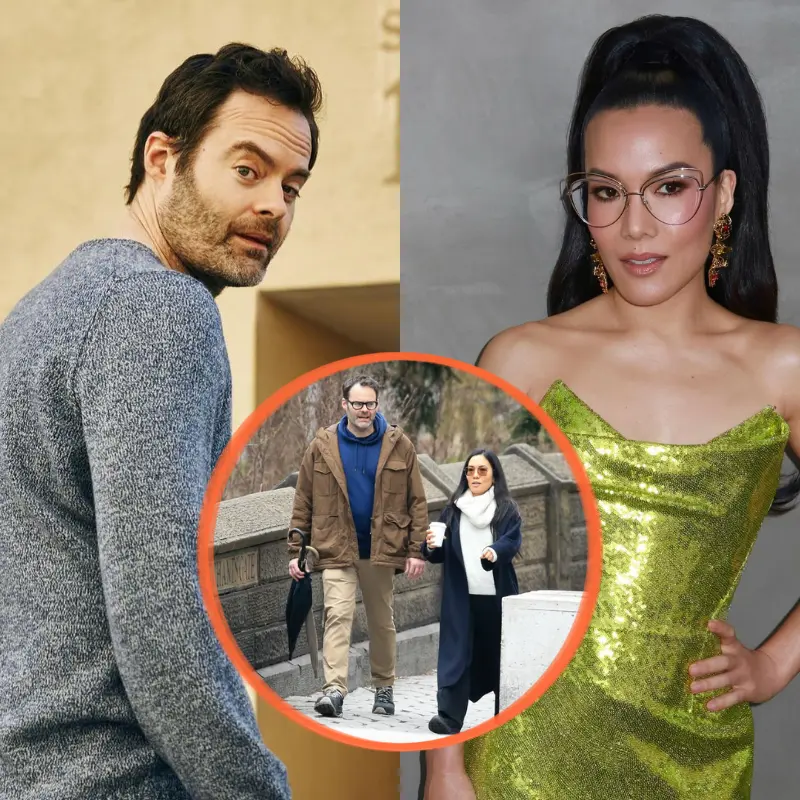 Bill Hader and Ali Wong