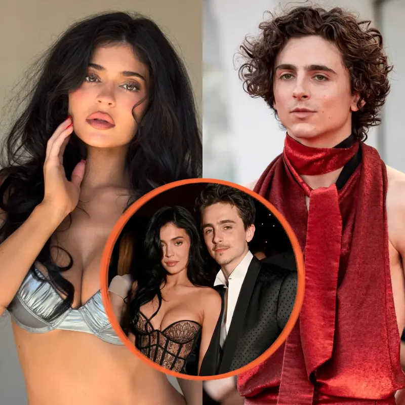 Kylie Jenner and Timothée Chalamet