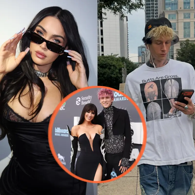 Machine Gun Kelly and Megan Fox