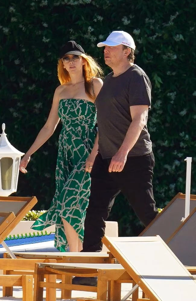 Natasha Bassett and Elon