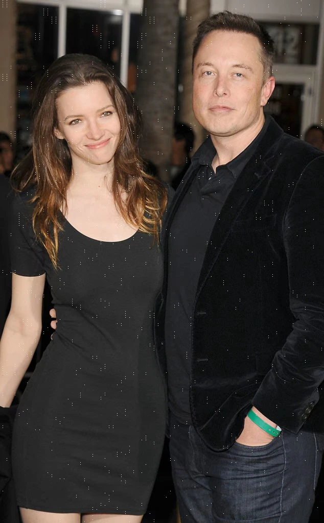 Talulah Riley and Elon