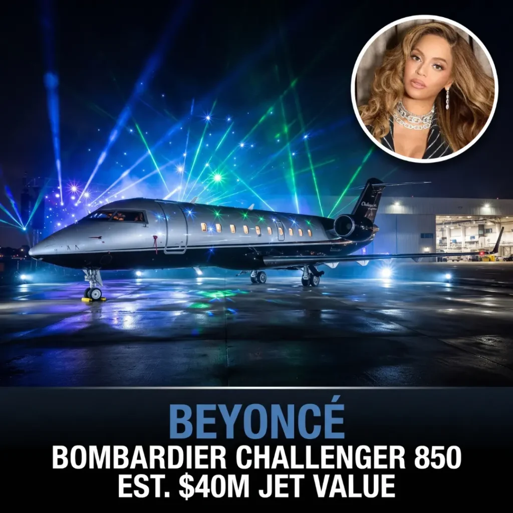 Beyoncé's Bombardier Challenger 850 private jet valued at $40 million