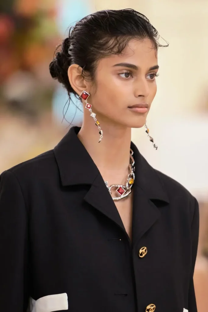 Bhavitha Mandava, rising model who opened Chanel's 2025 Métiers d'Art show