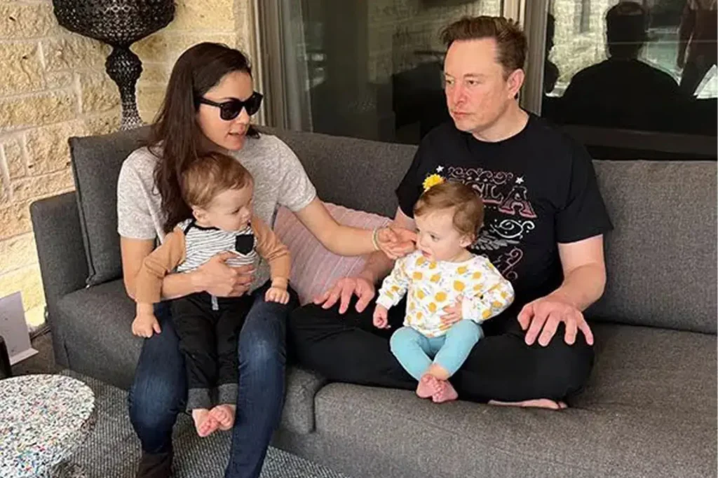 Shivon Zilis and Elon Musk