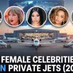 female celebrities who own private jets