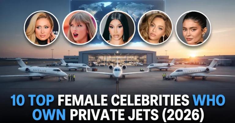 female celebrities who own private jets