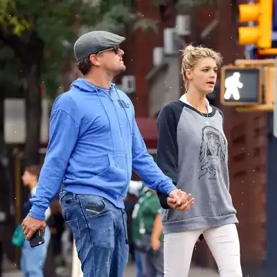 Kelly Rohrbach and Leonardo Dicaprio