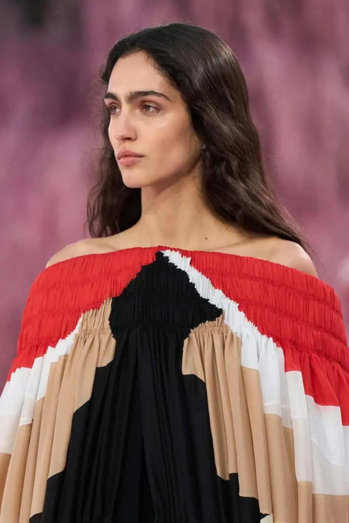 Sara Caballero, Chilean-Spanish model who walked Victoria Beckham's runway show
